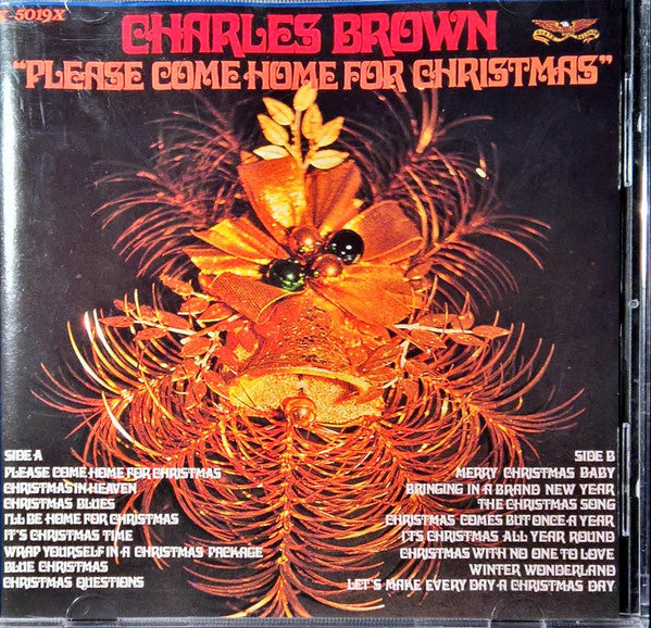 Charles Brown With Special Guest Artist Bill Doggett : Please Come Home For Christmas (CD, Album, RE)