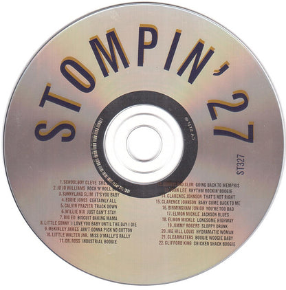 Various : Stompin' 27 - 22 Rockin' Blues Classic's! (CD, Album, Comp)