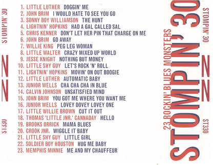 Various : Stompin' 30 - 23 Rockin' Blues Monsters (CD, Comp)