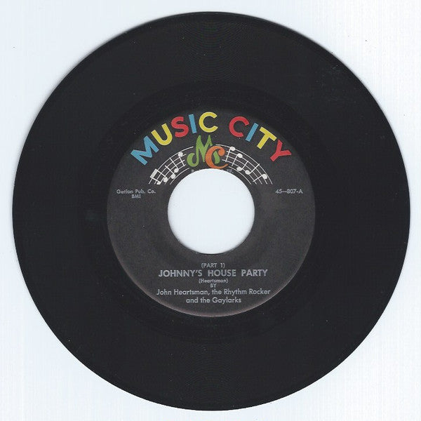 Johnny Heartsman And The Gaylarks : Johnny's House Party (7", Single)