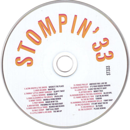 Various : Stompin' 33 - Sixties R'N'B/Blues/Soul Crossovers! (CD, Album, Comp)