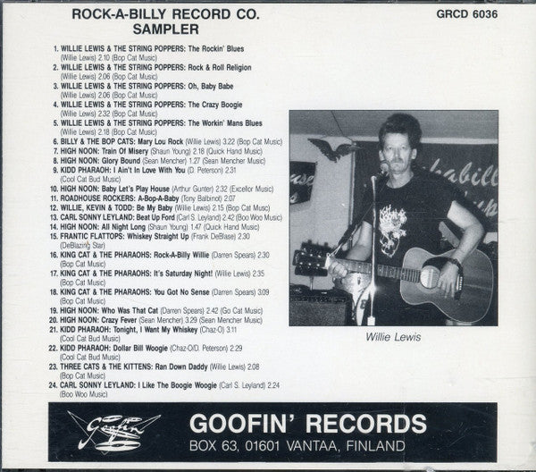 Various : Rock-A-Billy Record Co. Sampler (CD, Comp, Smplr)