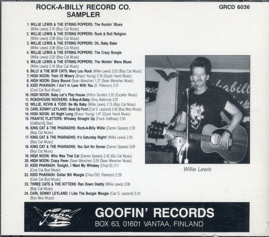 Various : Rock-A-Billy Record Co. Sampler (CD, Comp, Smplr)