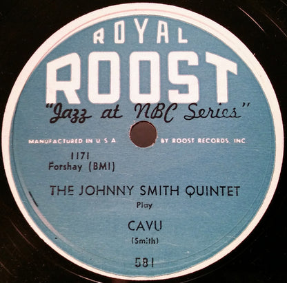 Johnny Smith Quintet : Cavu / I'll Be Around (Shellac, 10")