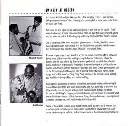Various : Let's Jump! Swingin' Humdingers From Modern Records (CD, Comp)