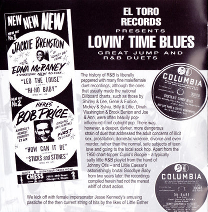 Various : Lovin' Times Blues - Great Jump And R&B Duets (CD, Comp)