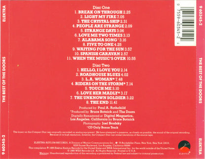 The Doors : The Best Of The Doors (2xCD, Comp, RE, RM, SRC)