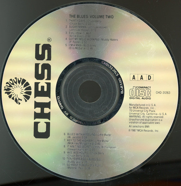 Various : The Blues Volume 2 (CD, Comp, RE)