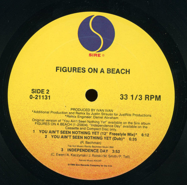Figures On A Beach : You Ain't Seen Nothing Yet (12", Maxi)