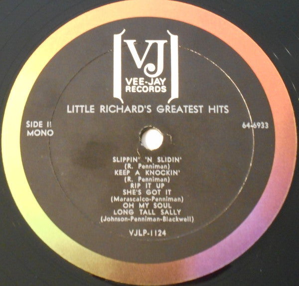 Little Richard : The Most Dynamic Entertainer Of The Generation : His Greatest Hits (LP, Album, Mono)