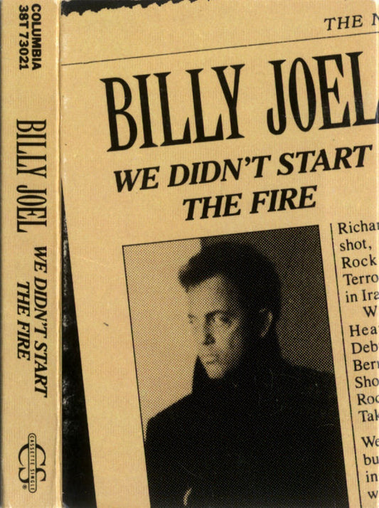 Billy Joel : We Didn't Start The Fire (Cass, Single)