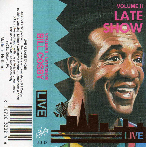 Bill Cosby : Late Show Volume II - Live (Cass, Album)