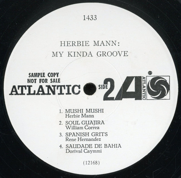Herbie Mann : My Kinda Groove (LP, Album, Mono, Promo)