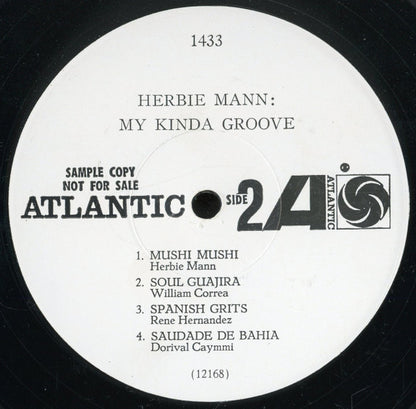 Herbie Mann : My Kinda Groove (LP, Album, Mono, Promo)