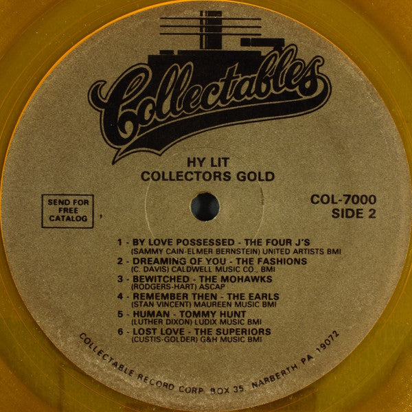 Various : Hy Lit Presents Collectors Gold (2xLP, Comp, Gol)