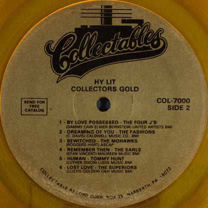 Various : Hy Lit Presents Collectors Gold (2xLP, Comp, Gol)