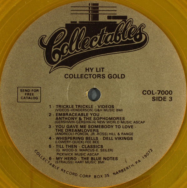 Various : Hy Lit Presents Collectors Gold (2xLP, Comp, Gol)