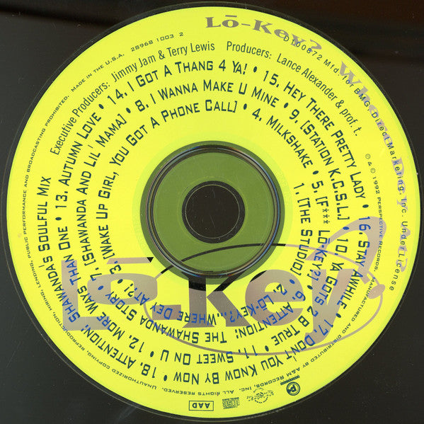 Lo-Key? : Where Dey At? (CD, Album, Club)