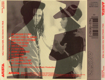 Milli Vanilli : Girl You Know It's True (CD, Album)