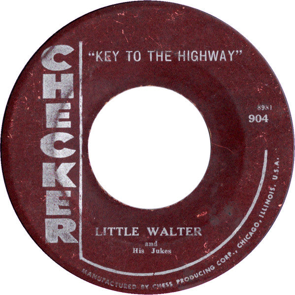 Little Walter & His Jukes : Key To The Highway / Rock Bottom (7", Single, Styrene)
