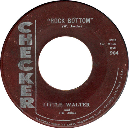 Little Walter & His Jukes : Key To The Highway / Rock Bottom (7", Single, Styrene)