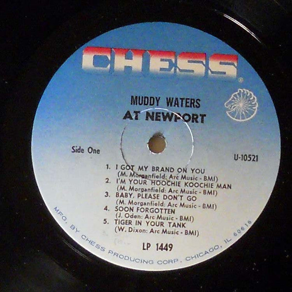 Muddy Waters : Muddy Waters At Newport 1960 (LP, Album, Mono, RP)