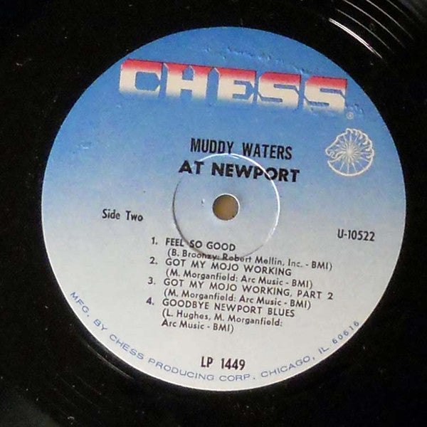 Muddy Waters : Muddy Waters At Newport 1960 (LP, Album, Mono, RP)