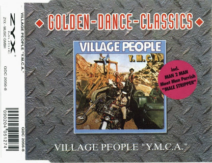 Village People / Man 2 Man Meet Man Parrish : Y.M.C.A. / Male Stripper (CD, Maxi)