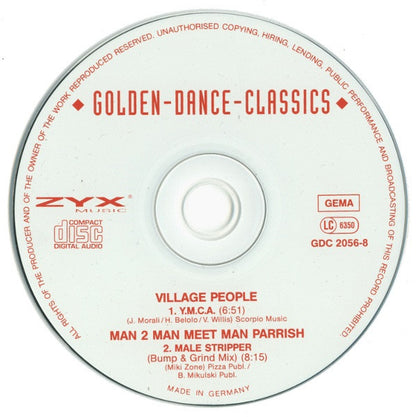 Village People / Man 2 Man Meet Man Parrish : Y.M.C.A. / Male Stripper (CD, Maxi)