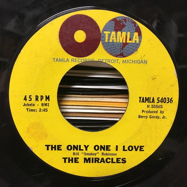 The Miracles : Ain't It, Baby / The Only One I Love (7", Single, Mono, Styrene)