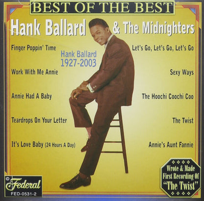 Hank Ballard & The Midnighters : Best Of The Best (CD, Comp)