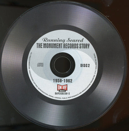 Various : Running Scared - The Monument Records Story (2xCD, Comp)