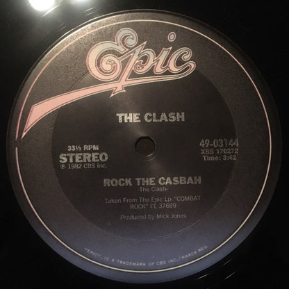 The Clash : Rock The Casbah (12")