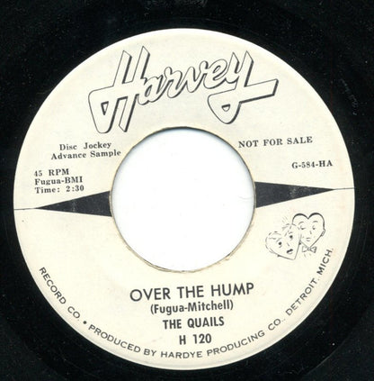 The Five Quails : Over The Hump  (7", Single, Promo)