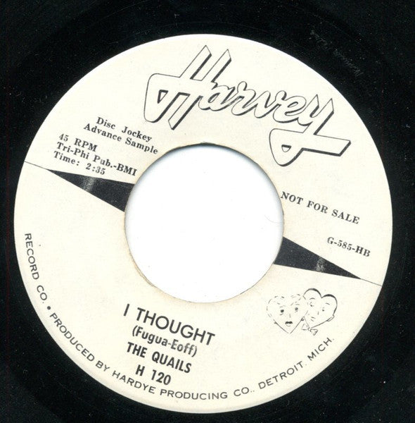 The Five Quails : Over The Hump  (7", Single, Promo)