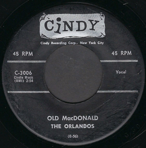The Orlandos : Cloudburst / Old MacDonald (7", RP)