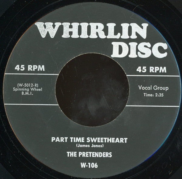The Pretenders (4) : Part Time Sweetheart (7", Unofficial)