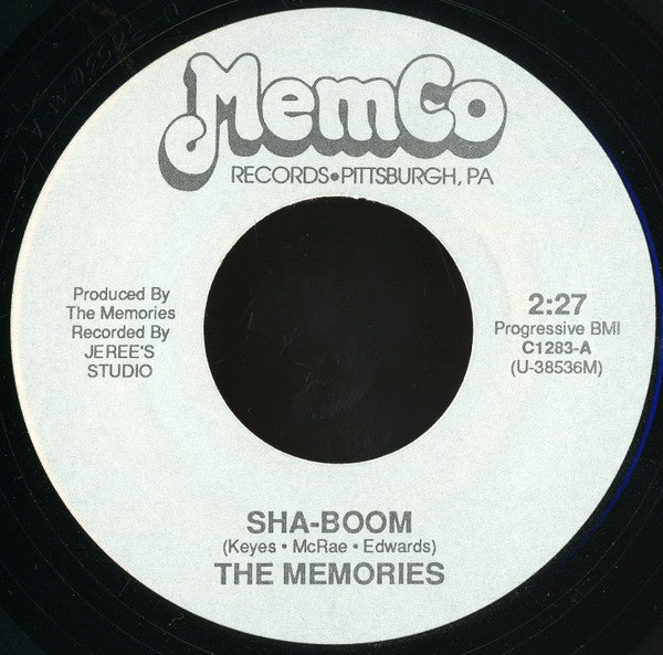 The Memories (8) : Sha-Boom / Once In A While (7")