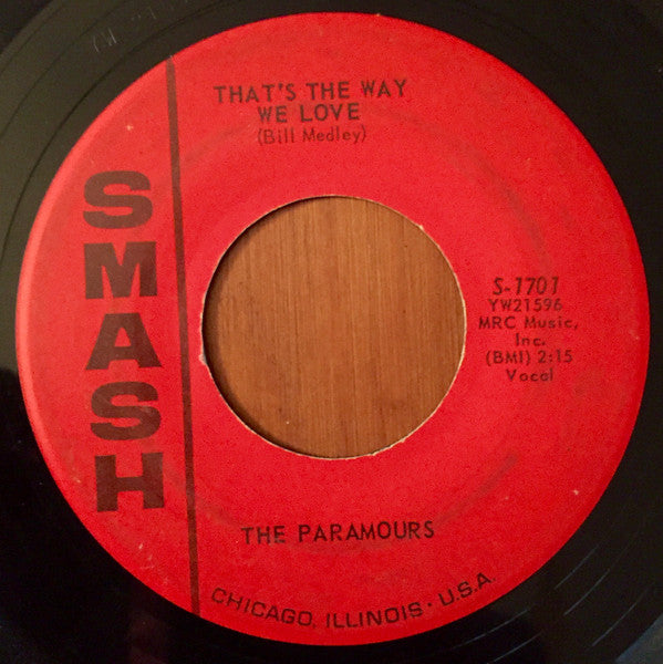 The Paramours : That's The Way We Love / Prison Break (7", Single)