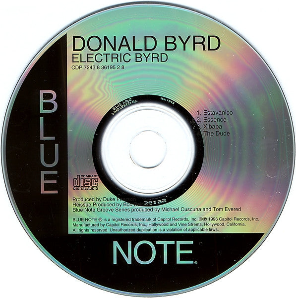 Donald Byrd : Electric Byrd (CD, Album, RE)