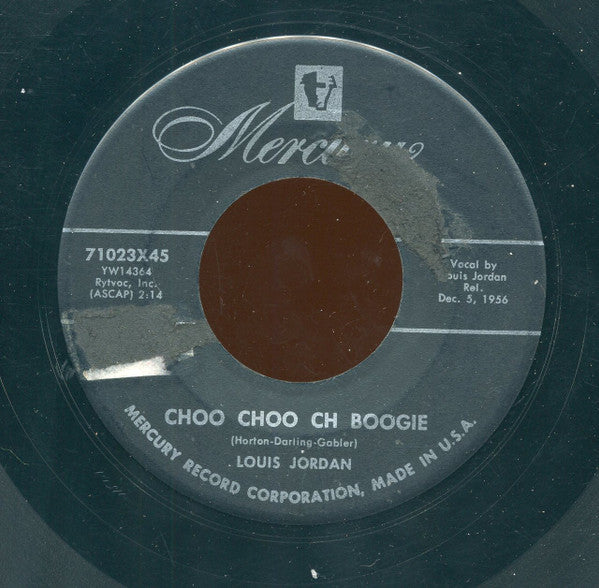 Louis Jordan : Ain't Nobody Here But Us Chickens  (7", Single)