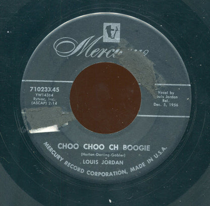 Louis Jordan : Ain't Nobody Here But Us Chickens  (7", Single)