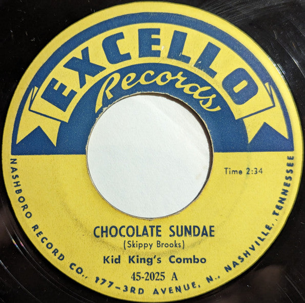 Kid King's Combo : Chocolate Sundae / Greasy Feet (7", Single)