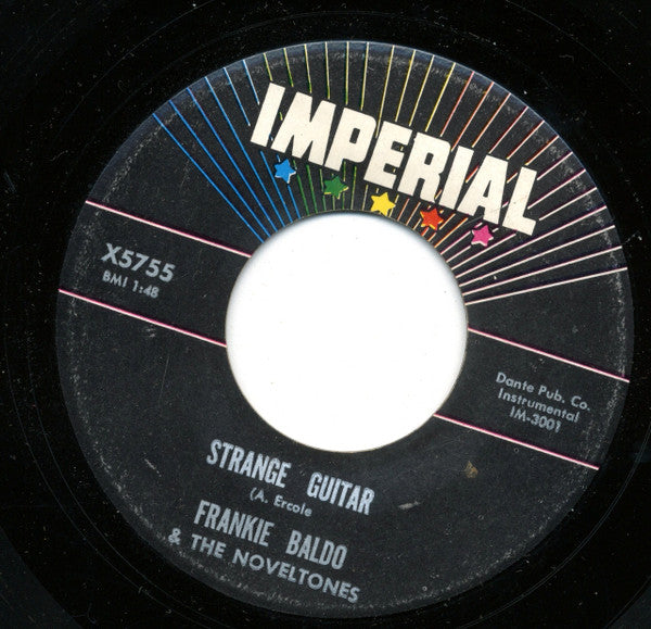 Frankie Baldo & The Noveltones : Strange Guitar (7", Single)