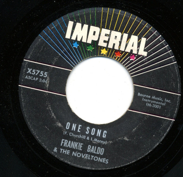 Frankie Baldo & The Noveltones : Strange Guitar (7", Single)