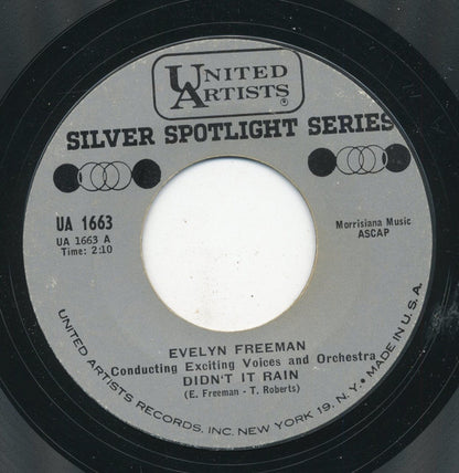 Evelyn Freeman : Didn't It Rain / Water Boy (7", RE)