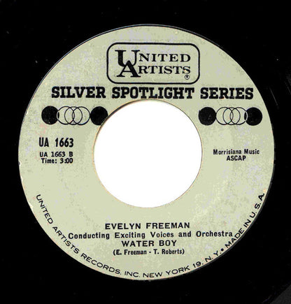 Evelyn Freeman : Didn't It Rain / Water Boy (7", RE)