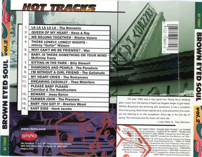 Various : Brown Eyed Soul (The Sound Of East L.A. Vol. 2) (CD, Comp)