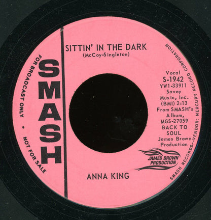 Anna King : Come On Home (7", Single, Promo)