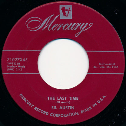 Sil Austin : The Last Time (7", Single, Scr)